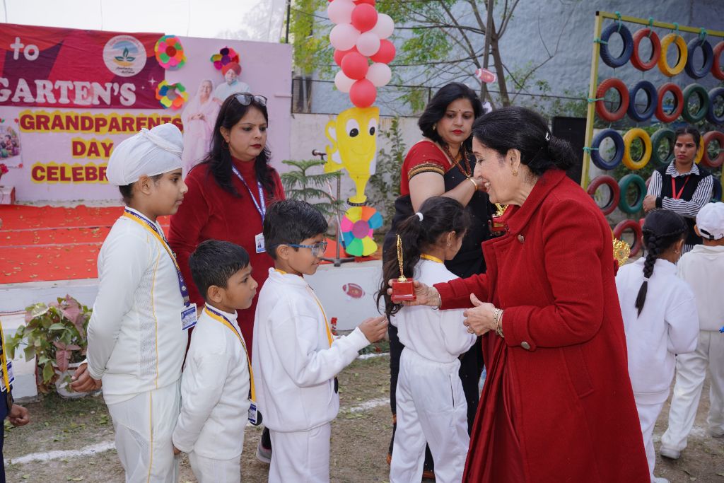 Grandparents Day — trophy distribution ceremony